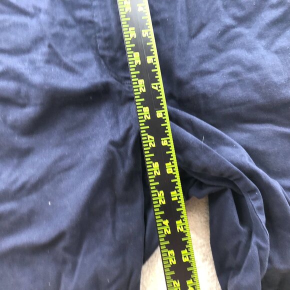 J.Crew Womens Shorts Size 12 Chino Casual Flat Front Summer Classic Navy Blue - Picture 7 of 13